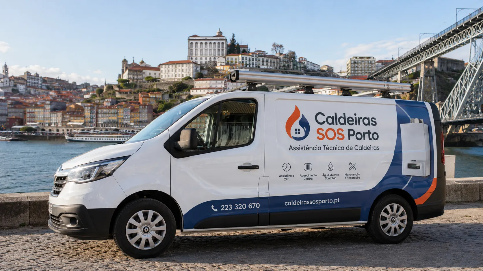 Carrinha de assistência Caldeiras SOS